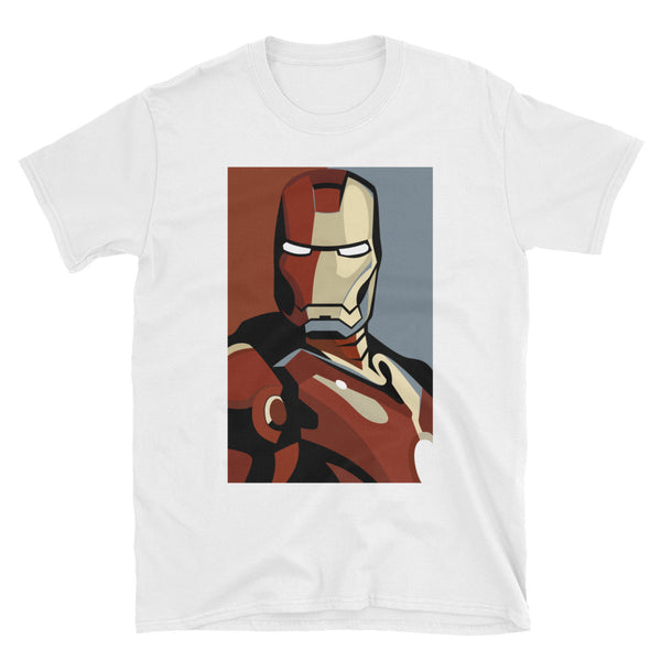 Ironman Pop Art Gildan 64000 Original USA Short-Sleeve Unisex T-Shirt