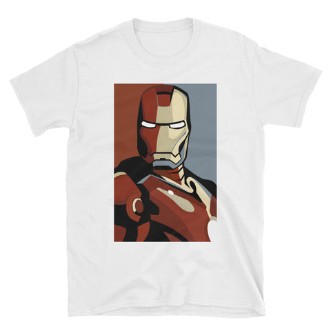 Ironman Pop Art Gildan 64000 Original USA Short-Sleeve Unisex T-Shirt